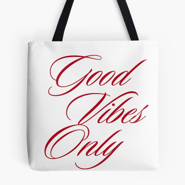 Item preview, Good Vibes Only Red Typography designed and sold by jianina-alondra.