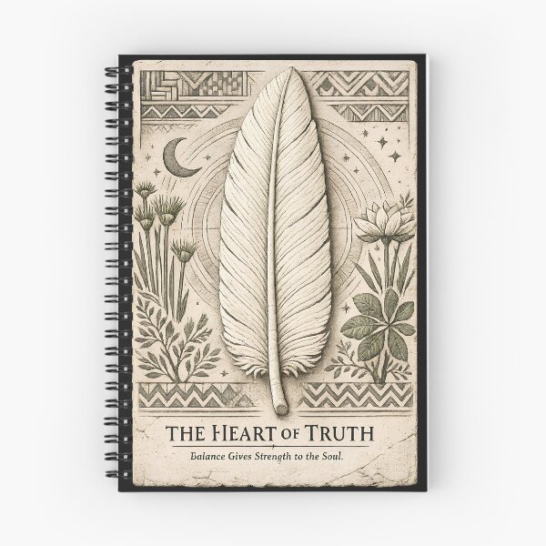 Item preview, The Heart of Truth | Feather of Ma'at | Ancient Africa  designed and sold by 'VARI'.