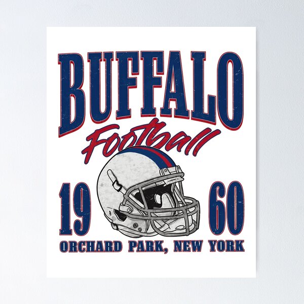 Item preview, Buffalo Football Vintage Helmet Retro  designed and sold by AristonCui.