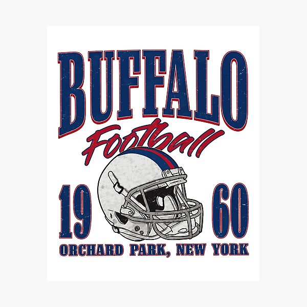 Item preview, Buffalo Football Vintage Helmet Retro  designed and sold by AristonCui.