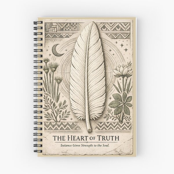 Item preview, The Heart of Truth | Feather of Ma'at | Ancient Africa  designed and sold by 'VARI'.