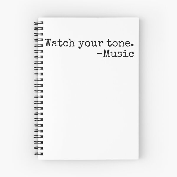 Item preview, Watch Your Tone Funny Music Teacher Gear designed and sold by DynamicDesign.