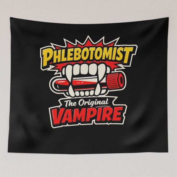 Artikelvorschau, Phlebotomist Der Original-Vampir Lustiges Halloween entworfen und verkauft von Timeless Junction.