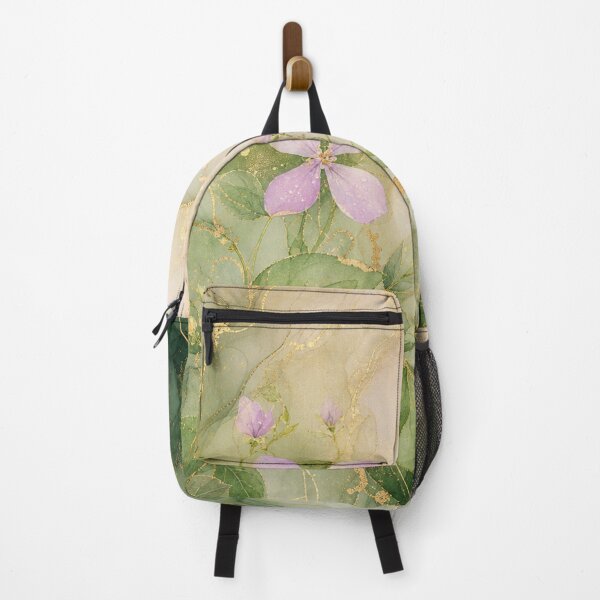 Item preview, Elegant Sage Green and Gold Floral Abstract designed and sold by AneissPiaf.