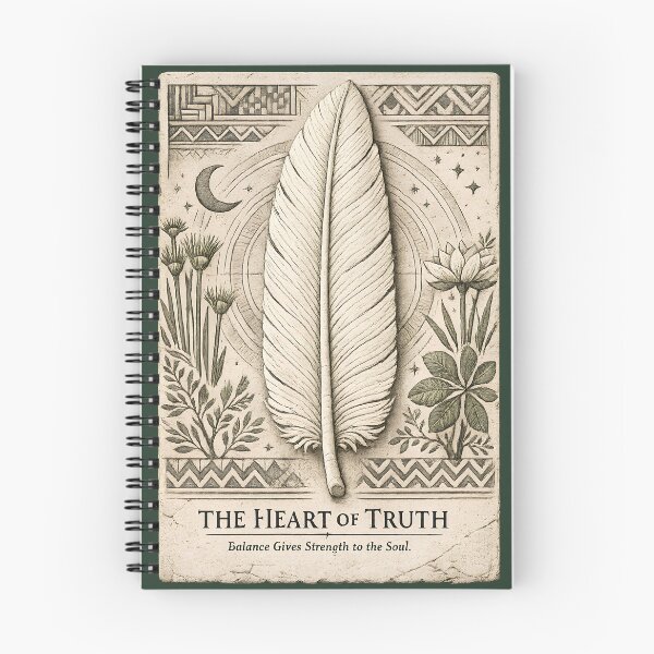 Item preview, The Heart of Truth | Feather of Ma'at | Ancient Africa  designed and sold by 'VARI'.