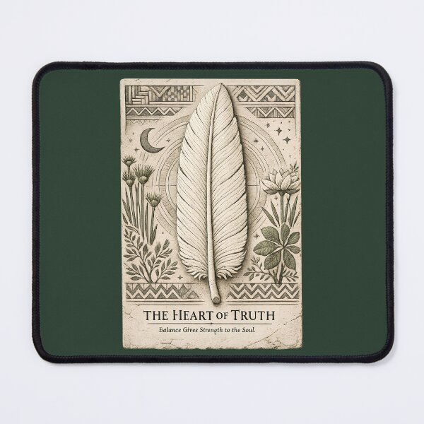 Item preview, The Heart of Truth | Feather of Ma'at | Ancient Africa designed and sold by 'VARI'.