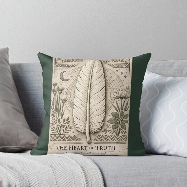 Item preview, The Heart of Truth | Feather of Ma'at | Ancient Africa  designed and sold by 'VARI'.