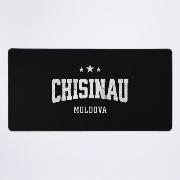 Item preview, Chisinau Moldova Vintage Varsity Distressed Retro College Travel Design designed and sold by NiceTeeClub.