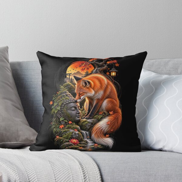 Item preview, Fox and Buddha – Peaceful Soul, Wild Heart designed and sold by ujjawal.