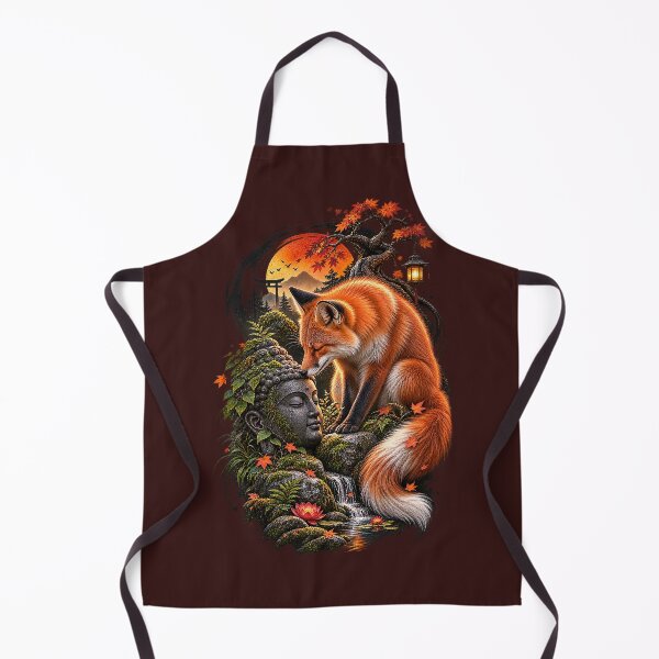 Item preview, Fox and Buddha – Peaceful Soul, Wild Heart designed and sold by ujjawal.