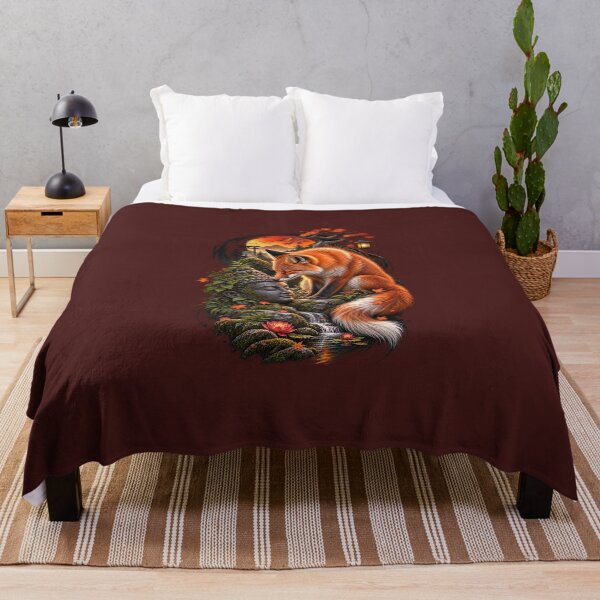 Item preview, Fox and Buddha – Peaceful Soul, Wild Heart designed and sold by ujjawal.