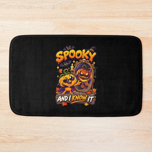 Item preview, Spooky and I Know It , Funny Halloween Pumpkin designed and sold by Yomere.