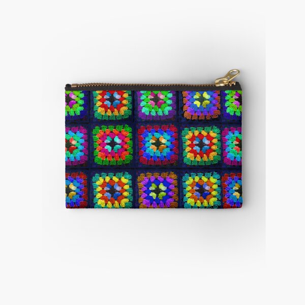 Item preview, Vintage Granny Squares Print designed and sold by Sister Jo Bangles.
