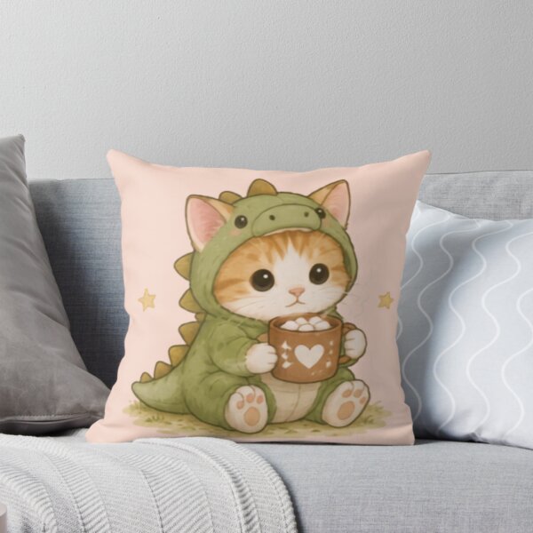 Item preview, Cute Dino Kitten designed and sold by MellowMunchkins.