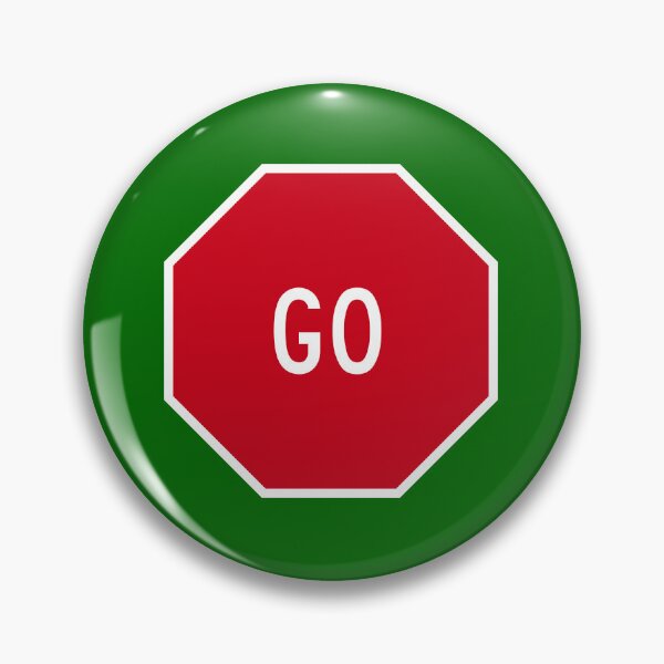 Item preview, Go Stop Sign designed and sold by Karate Octopus.