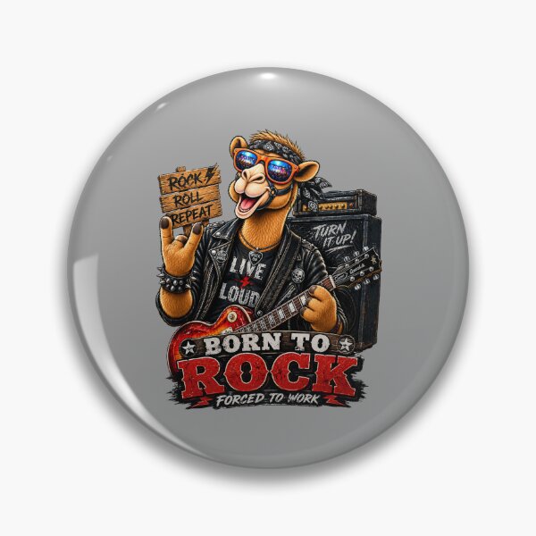 Item preview, Funny Rock Music Camel – Funny Gift for Camel Lovers designed and sold by Camel & Quirk.