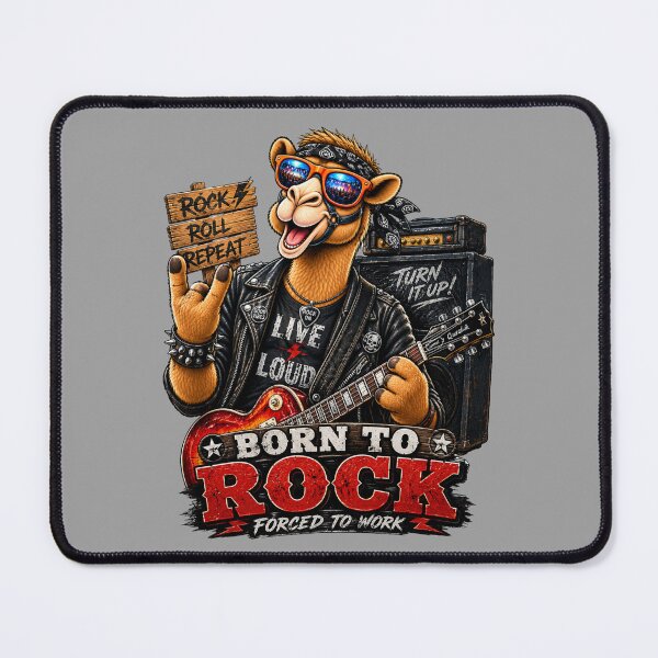 Item preview, Funny Rock Music Camel – Funny Gift for Camel Lovers designed and sold by Camel & Quirk.