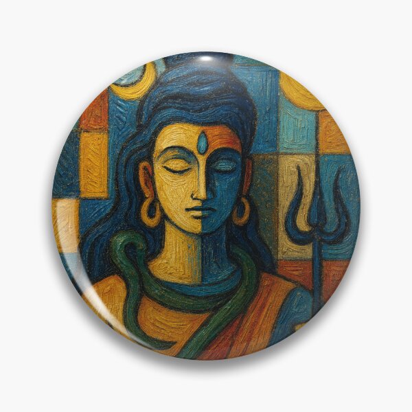 Item preview, Shiva – A Hindu God illustration designed and sold by GalleryKauffeld.