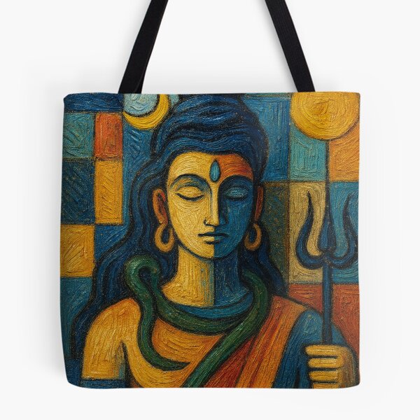 Item preview, Shiva – A Hindu God illustration designed and sold by GalleryKauffeld.