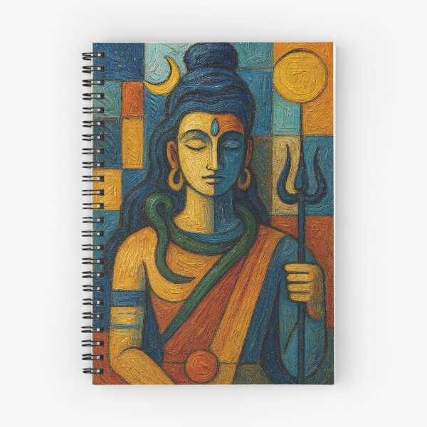 Item preview, Shiva – A Hindu God illustration designed and sold by GalleryKauffeld.