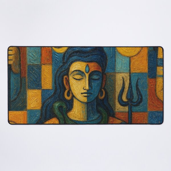 Item preview, Shiva – A Hindu God illustration designed and sold by GalleryKauffeld.