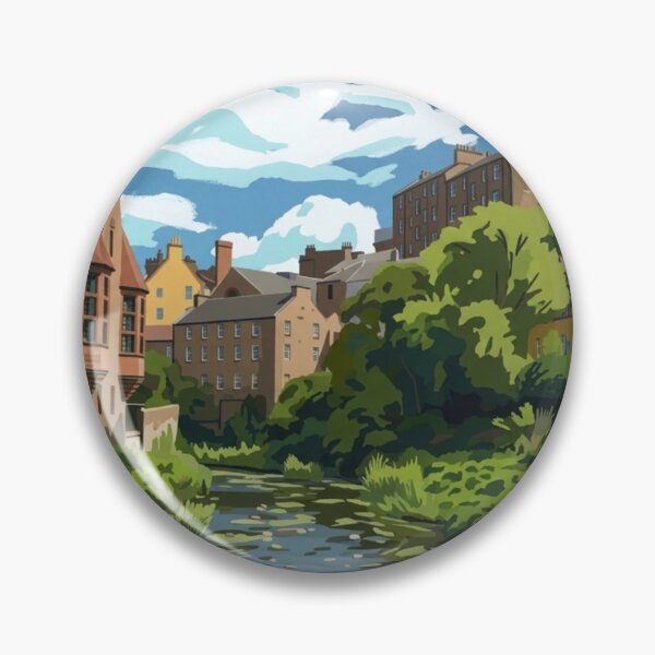 Item preview, Whispers Along the Water: A Dreamy Stroll Through Dean Village designed and sold by S-and-W-4ever.