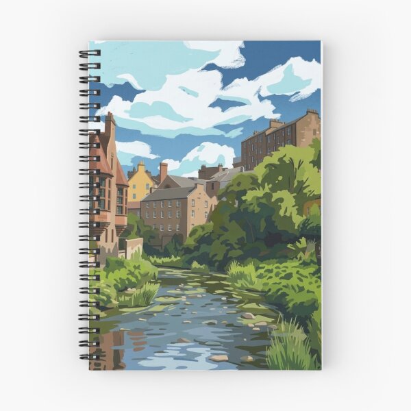 Item preview, Whispers Along the Water: A Dreamy Stroll Through Dean Village designed and sold by S-and-W-4ever.