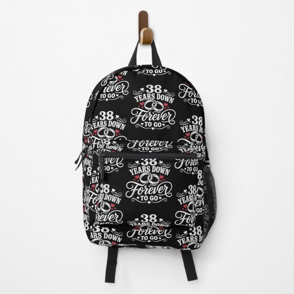 Item preview, 38 Years Down Forever To Go 38th Wedding Anniversary Gift for Couples Men Women designed and sold by Mozaic Clothes.