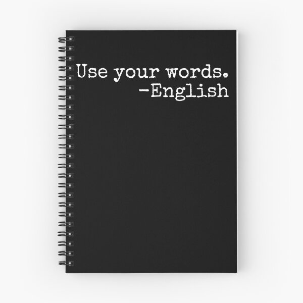 Item preview, Use Your Words Funny English Teacher Gear designed and sold by DynamicDesign.