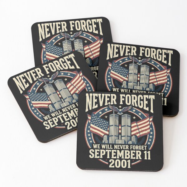 Item preview, Never Forget September 11 Memorial Vintage Twin Towers Patriot designed and sold by Vermanartist.