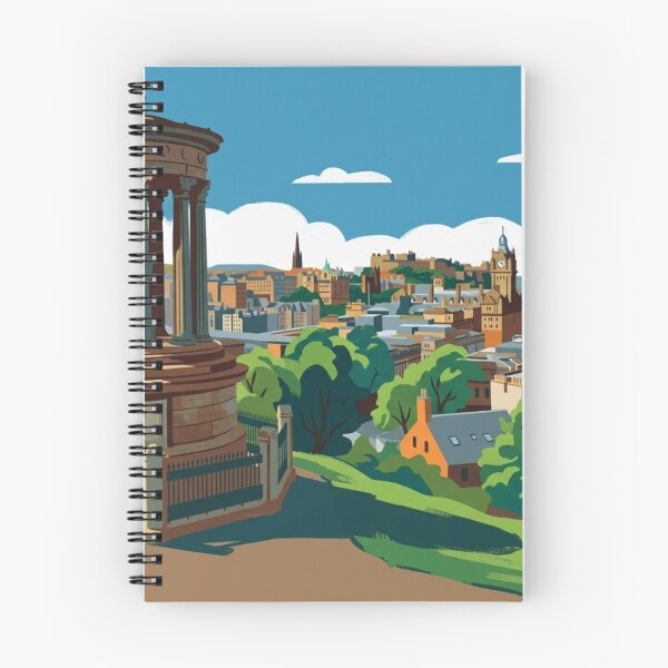 Item preview, Calton Hill Edinburgh Skyline designed and sold by S-and-W-4ever.