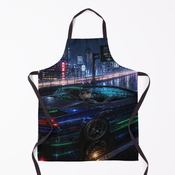 Item preview, Cyberpunk JDM Legend - Anime Girl Rider designed and sold by JMAVILA ART.