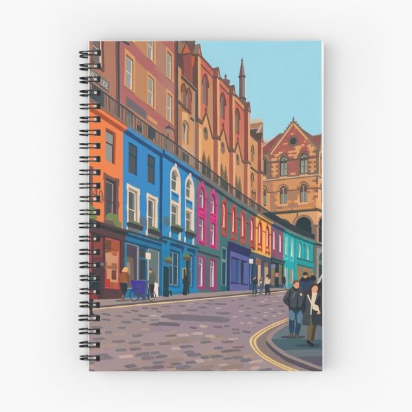Item preview, Rainbows on the Cobbles: The Magical Curve of Victoria Street Edinburgh designed and sold by S-and-W-4ever.