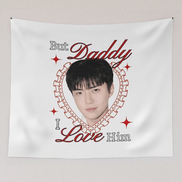 Item preview, Daddy's Girl Oh Sehun Inspired Fan  designed and sold by SoldanSuni.