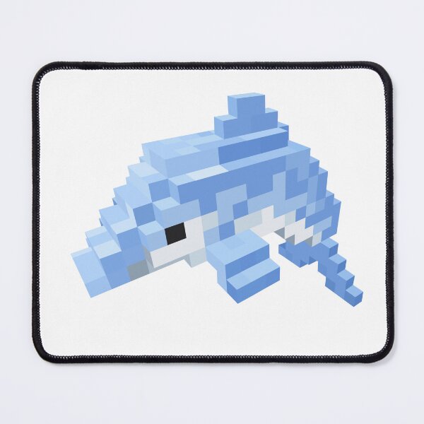 Item preview, Pixel dolphin sticker designed and sold by MishaMMillard.
