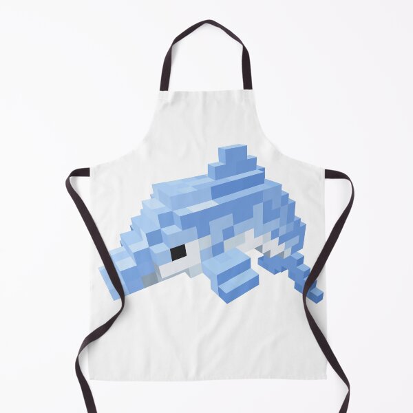 Item preview, Pixel dolphin sticker designed and sold by MishaMMillard.