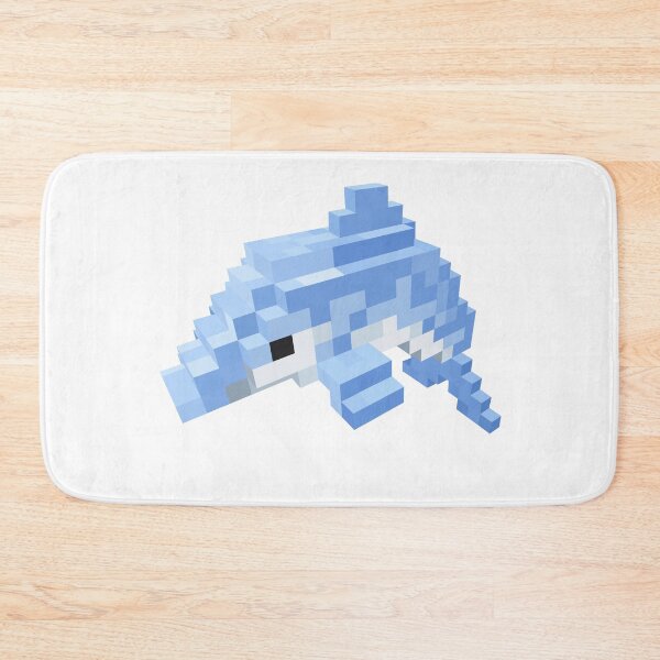 Item preview, Pixel dolphin sticker designed and sold by MishaMMillard.