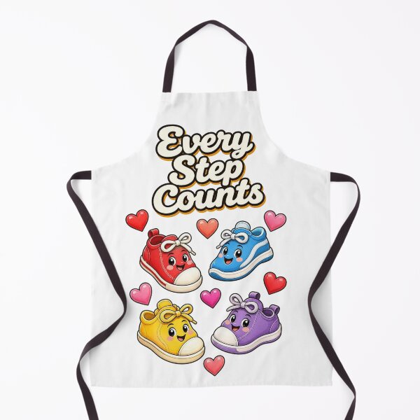 Item preview, Every Step Counts – T21 Down Syndrome Awareness | Cute Shoes & Hearts designed and sold by Cartoon art with a purpose ❤️ Supporting Althea’s friends .