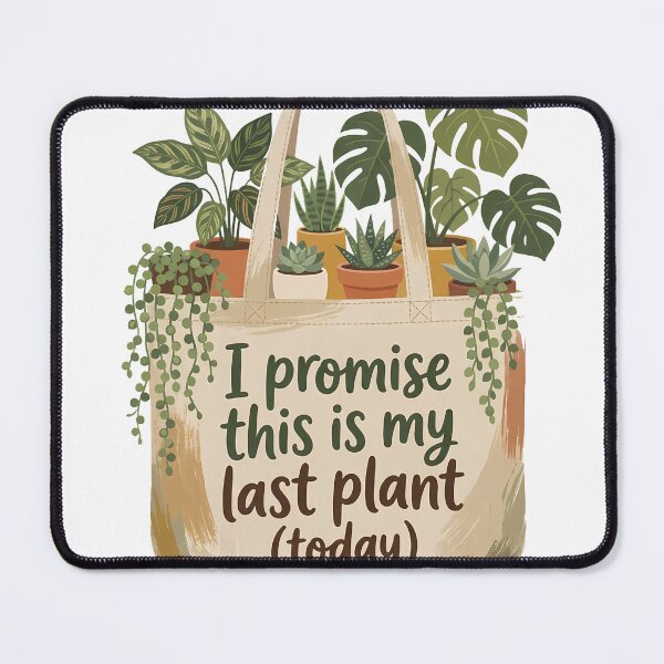 Item preview, My Last Plant Today Funny Houseplant Tote Bag Botanical Hoarder designed and sold by WorldShop17.