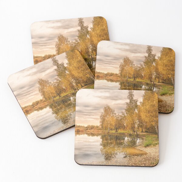 Item preview, Gold-Threaded Tapestry of the Autumn Shore designed and sold by MariaAbaza.