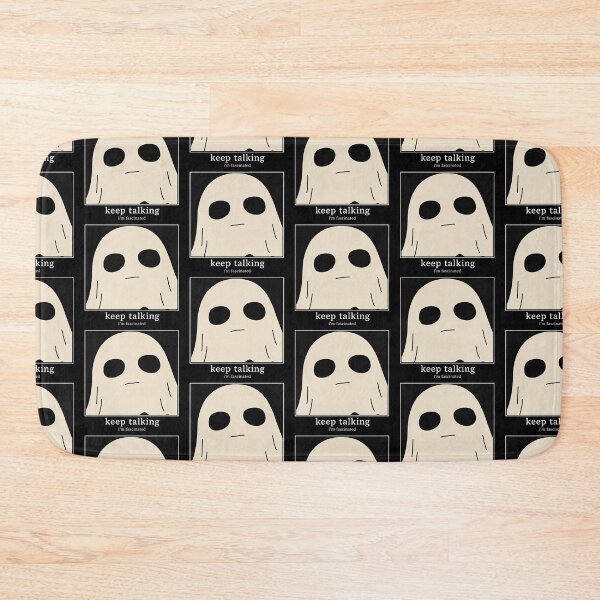 Item preview, Keep Talking I'm Fascinated Ghost Halloween designed and sold by MonkiFlipp.