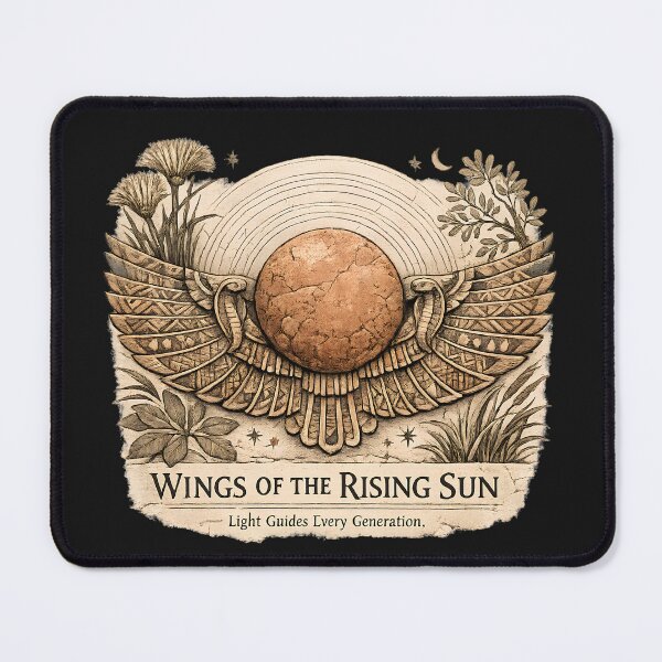 Item preview, Wings of the Rising Sun | Winged Sun Disk | Ancient Africa designed and sold by 'VARI'.