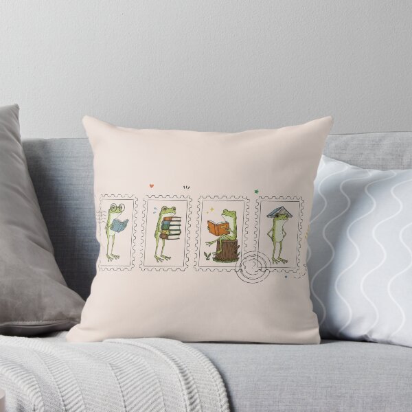 Item preview, Frog Reading Bookish Teacher Librarian, Cute Book Lover Gift for Readers designed and sold by Quiajia.