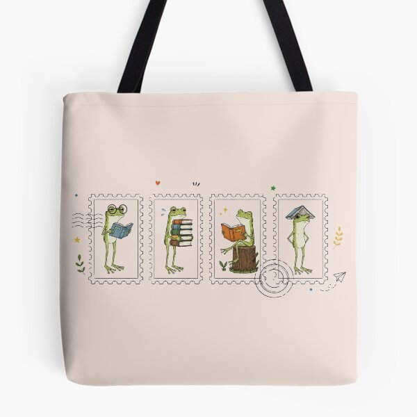 Item preview, Frog Reading Bookish Teacher Librarian, Cute Book Lover Gift for Readers designed and sold by Quiajia.