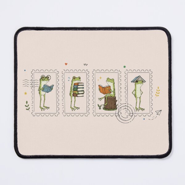Item preview, Frog Reading Bookish Teacher Librarian, Cute Book Lover Gift for Readers designed and sold by Quiajia.