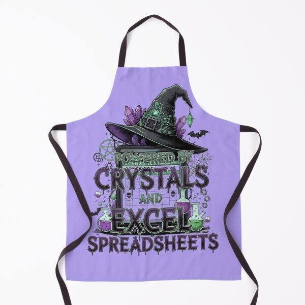 Item preview, Crystals Spreadsheet Corporate Witch Hat Graphic designed and sold by Exquisite Design Studio „Paculówka”.