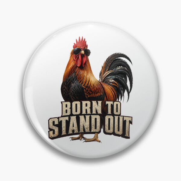 Item preview, Born to Stand Out – Badass Rooster designed and sold by Cavalier-org.