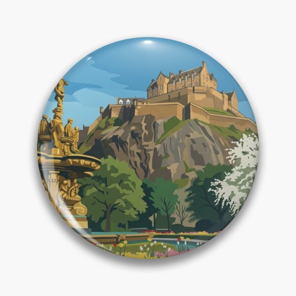 Item preview, Whispers of Princes Street Gardens: Ross Fountain and Edinburgh Castle Magic designed and sold by S-and-W-4ever.