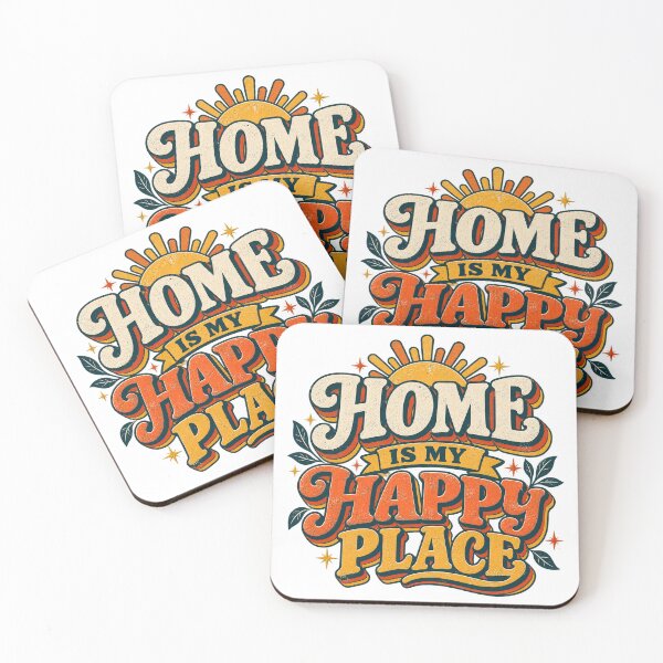 Item preview, Home Is My Happy Place designed and sold by FZ Studio .