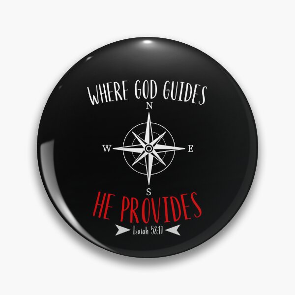Item preview, Where god Guides He Provides designed and sold by UnderLip.